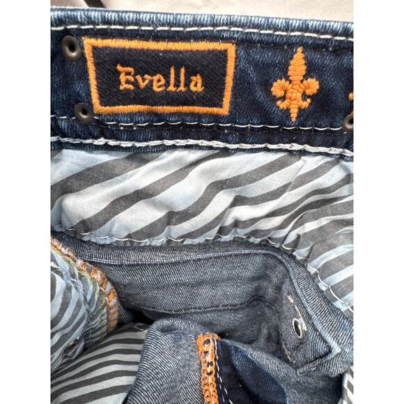 Rock Revival Evella boot cut blue jeans size 27 - Picture 8 of 13